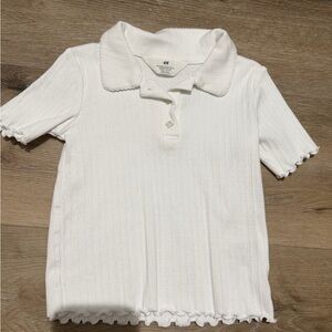 H&M girls polo shirt, 5t